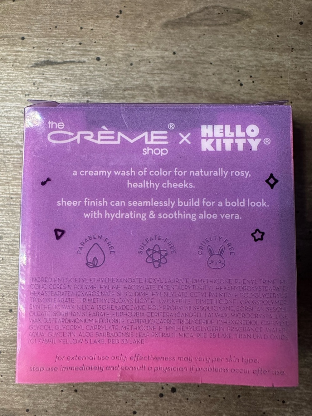 The Crème Shop x Hello Kitty Cheeky Cutie! Blush Balm - Picture 2 of 2